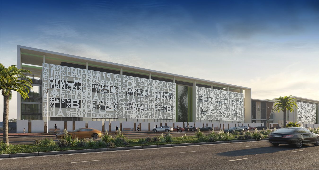 Presenting at the Career and Study Fair at Lycée Libanais Francophone Privé in Dubai